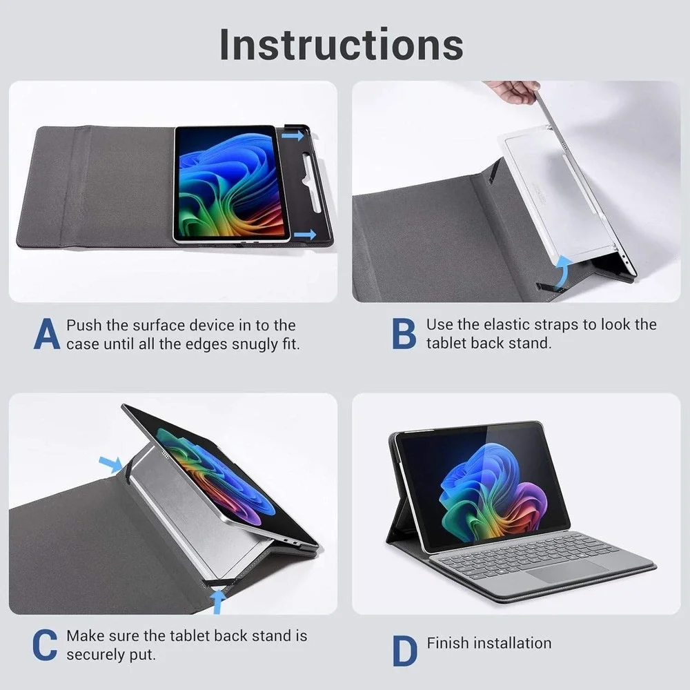 CoBak Case for Microsoft Surface Pro 12